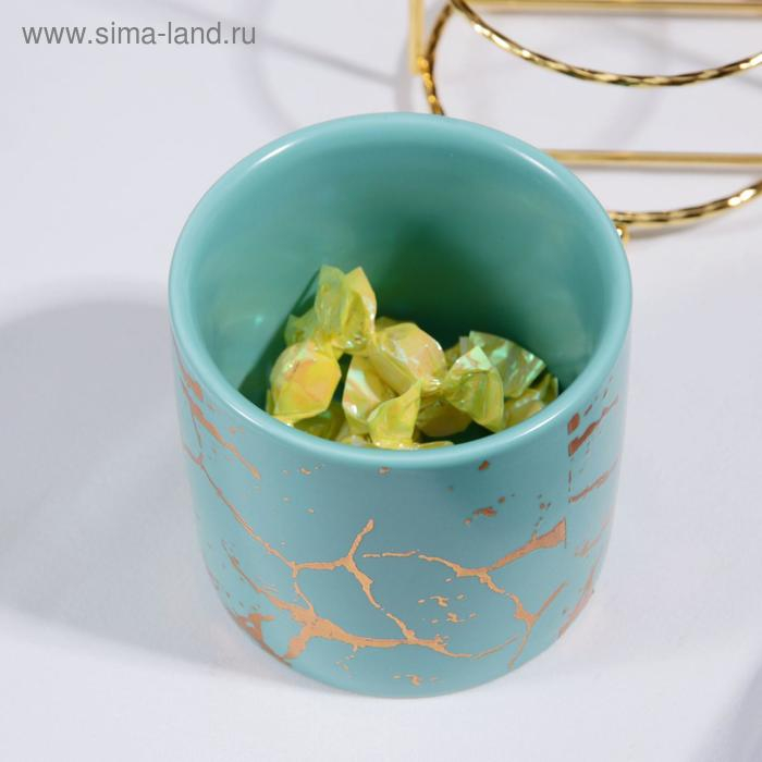 Конфетница керамическая «Изумруд. Птичка», 220 мл, 9×20,5 см Конфетница керамическая «Изумруд. Птичка», 220 мл, 9×20,5 см