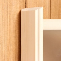 Абажур деревянный, белое стекло Абажур деревянный, белое стекло