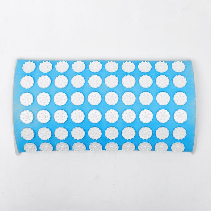 Аппликатор "Кузнецова", валик для поясницы, спанбонд, 19 х 32 см, голубой.