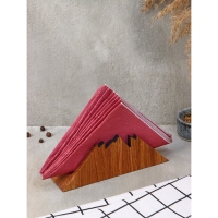 Салфетница &laquo;Гора&raquo;, 18,5&times;7 см, дуб