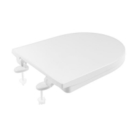 Сиденье для унитаза "АНИ Пласт" WS0300, крепление пластик, белое Сиденье для унитаза "АНИ Пласт" WS0300, крепление пластик, белое