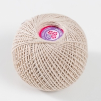 Нитки вязальные "Флокс" 150м/25гр 100% хлопок немерсеризованный цвет 3600 Нитки вязальные "Флокс" 150м/25гр 100% хлопок немерсеризованный цвет 3600