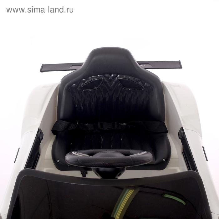 Электромобиль Spyder, с радиоуправлением, цвет белый