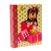 Фотоальбом "Песик" на 72 фото, 36 листов, 15х21 см