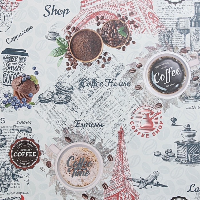 Обои бумажные влагостойкие, Утро 1305-12, 0,53х10,05м