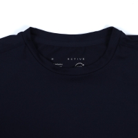 Рашгард мужской с дл. рукавом, базовый, размер M (48), цвет синий