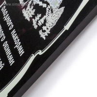 Картина на холсте "Правила этого дома" 40х50 см