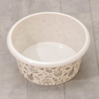 Таз круглый &laquo;Русская банька&raquo;, 10 л