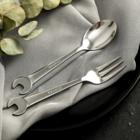 Набор столовых приборов: ложка и вилка &laquo;Мастеру на все руки&raquo;.