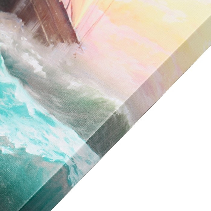 Картина-холст на подрамнике Картина-холст на подрамнике "По волнам" 50х70 см