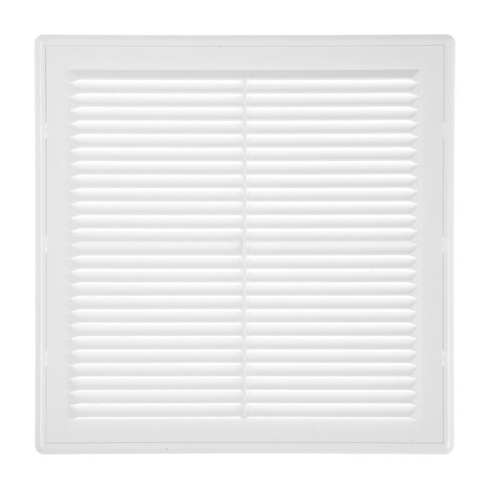 Решетка вентиляционная ZEIN Люкс ЛР250, 250 x 250 мм, с сеткой, разъемная