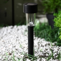 Садовый светильник на солнечной батарее «Цилиндр», 4.5 × 30 × 4.5 см, 1 LED, свечение мульти (RGB) Садовый светильник на солнечной батарее «Цилиндр», 4.5 × 30 × 4.5 см, 1 LED, свечение мульти (RGB)