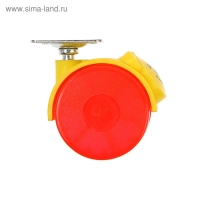 Колесо мебельное, d=50 мм, на площадке, детское Колесо мебельное, d=50 мм, на площадке, детское