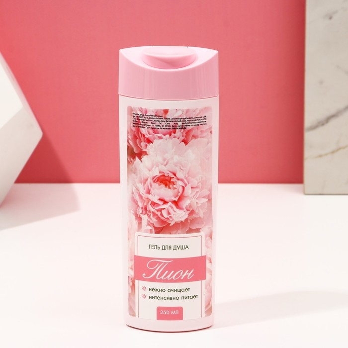 Подарочный набор косметики &laquo;Сияй!&raquo;, гель для душа 250 мл и скраб для тела соляной 250 г, ЧИСТОЕ СЧАСТЬЕ