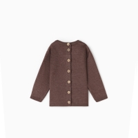 Джемпер вязаный Крошка Я "Новогодние игрушки" рост 86-92 см