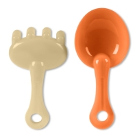 Песочный набор &mdash; сортёр, хаки-коричневый