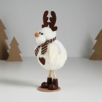 Сувенир текстиль "Олень с сердечком, в шарфике" 6х7,3х17 см Сувенир текстиль "Олень с сердечком, в шарфике" 6х7,3х17 см