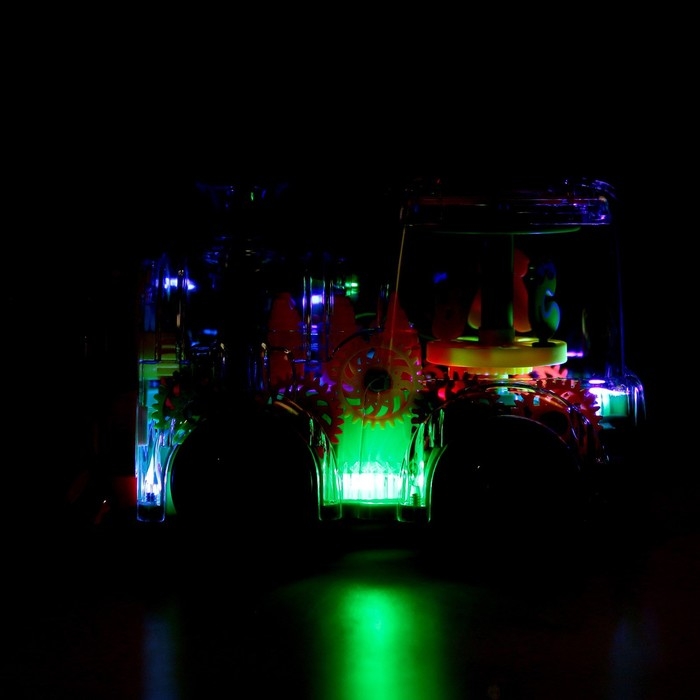 Паровоз «Шестерёнки», световые и звуковые эффекты, работает от батареек Паровоз «Шестерёнки», световые и звуковые эффекты, работает от батареек