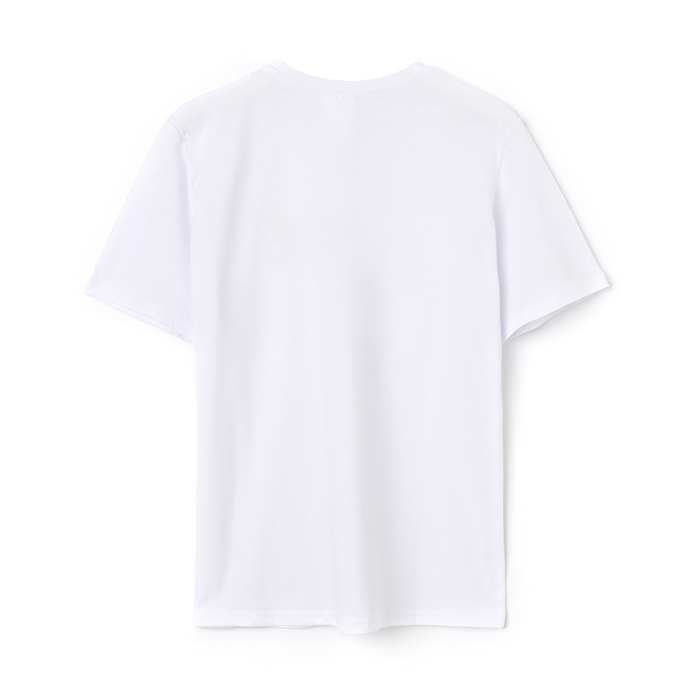 Футболка мужская "SPACE", цвет белый, размер 54