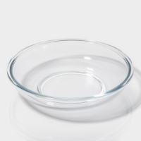 Контейнер для еды из жаропрочного стекла Доляна, круглый, 500 мл, 19&times;8 см