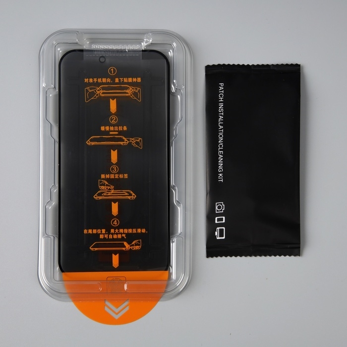 Защитное стекло для iPhone 14 Pro, антишпион, рамка для установки, полный клей, 9H, 0.33 мм Защитное стекло для iPhone 14 Pro, антишпион, рамка для установки, полный клей, 9H, 0.33 мм