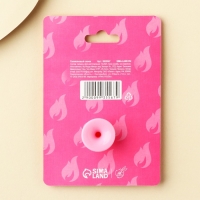 Массажер спонж для умывания, на подложке «Девочка-огонь», 6,5 х 5 см Массажер спонж для умывания, на подложке «Девочка-огонь», 6,5 х 5 см