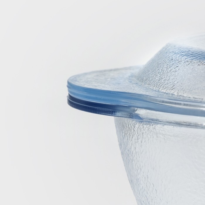 Форма стеклянная для запекания &laquo;Горшочек с крышкой&raquo;, d=15 см, h=10,5 см