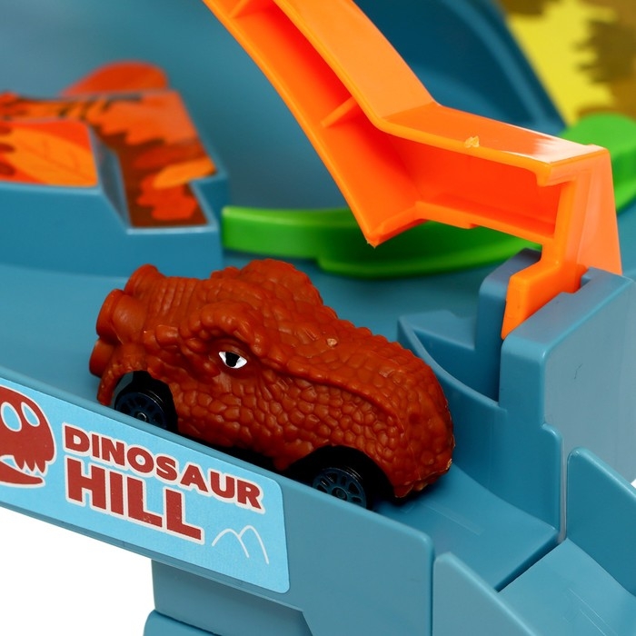 Автотрек «Динозавр», звуковые эффекты, эффект дыма Автотрек «Динозавр», звуковые эффекты, эффект дыма