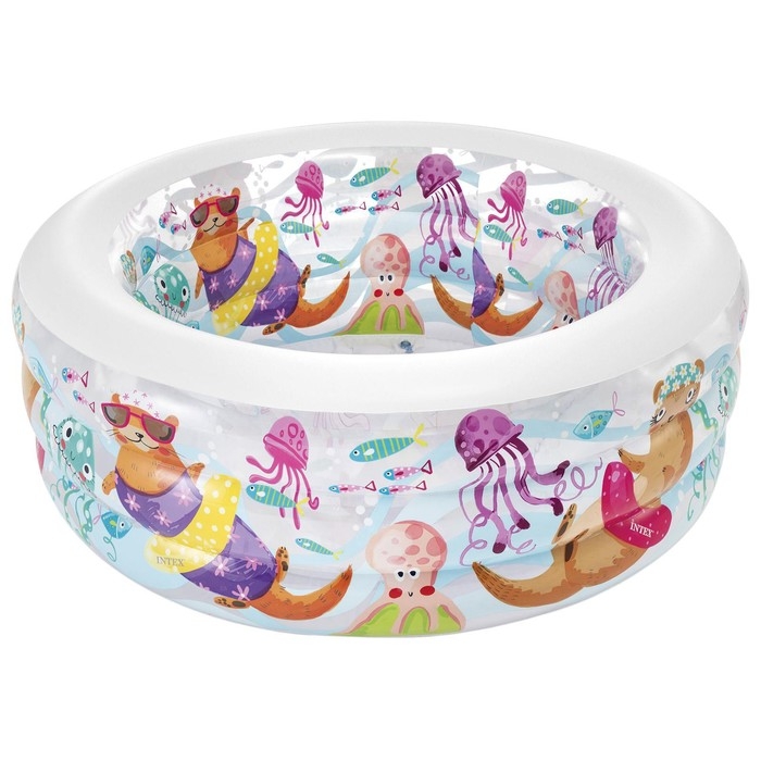 Бассейн надувной «Аквариум», 152 х 56 см, от 6 лет, 58480NP INTEX Бассейн надувной «Аквариум», 152 х 56 см, от 6 лет, 58480NP INTEX
