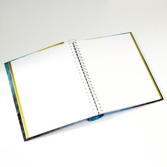 Фотоальбом  магнитный на 30 листов "Цветочная коллекция-9" МИКС