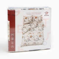 Постельное бельё "Этель" 2 сп. Парижские сезоны175х215 см, 200х220 см, 70х70 см - 2 шт., 100% хлопок, бязь 125 г/м&sup2;