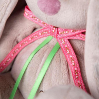 Мягкая игрушка &laquo;Зайка Ми&raquo;, в вязаной шапке &laquo;Арбузик&raquo;, 18 см