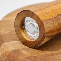 Мельница для специй Magistro Wooden, 5,5&times;26,5 см, керамический механизм, цвет коричневый