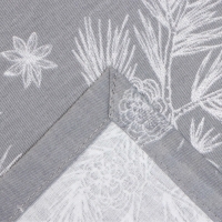 Скатерть Этель &laquo;Серебряные ветки&raquo;, 149х180 см, саржа 190 г/м2