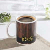 Кружка - хамелеон керамическая Доляна &laquo;Брутальный джентльмен&raquo;, 350 мл