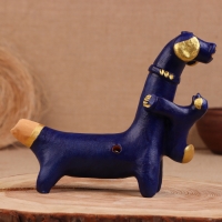 Абашевская игрушка "Собачка", 11х5х10 см, Зоткин А.Н.