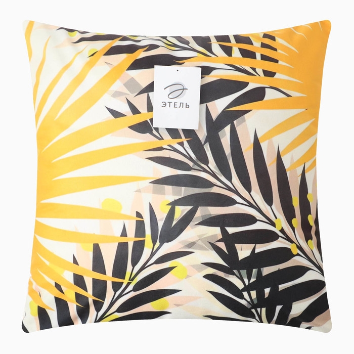 Декоративная наволочка ЭтельTropics 45 х 45 см, полиэстер, велюр