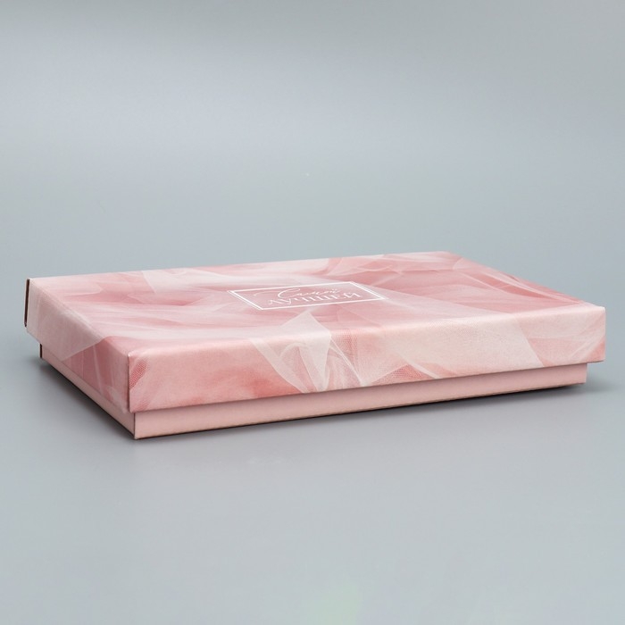 Коробка подарочная складная, упаковка, &laquo;Самой лучшей&raquo;, 25.5 х 15 х 4 см