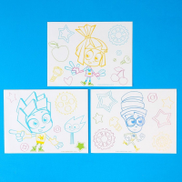 3D-планшет для рисования &laquo;Фиксики: Фикси планшет&raquo;, неоновые маркеры, световые эффекты, с карточками