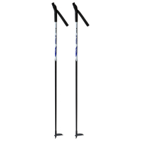 Палки лыжные стеклопластиковые, длина 115 см, цвет МИКС