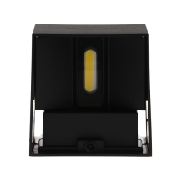 Светильник фасадный &laquo;Куб&raquo;, FSD-062, 6 Вт, 4000К, регулир. луч, IP65, 220 В, пластик, черный   100842