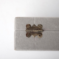 Подставка для украшений &laquo;Шкатулка&raquo;, 7 полос, 9 ячеек, 20&times;15&times;4,5, цвет серый