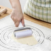 Валик для нарезки теста Доляна &laquo;Виктори&raquo;, 20&times;12 см, цвет белый