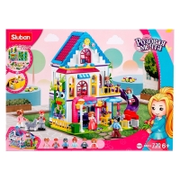 Конструктор Розовая мечта &laquo;Чудесный дом&raquo;, 730 деталей