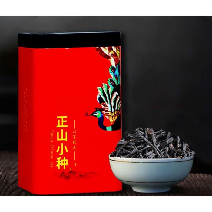 Чай Китайский листовой чёрный Чжень Шань Сяо Чжун Чай Китайский листовой чёрный Чжень Шань Сяо Чжун "Лапсанг сушонг", 100 г