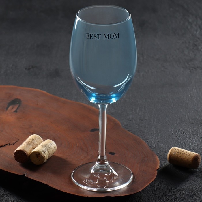 Бокал для вина на День матери &laquo;Best mom&raquo;, 360 мл