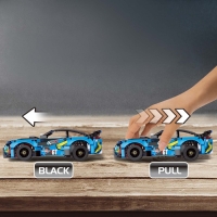 Конструктор техно &laquo;Тачка&raquo;, инерционный, 521 деталь