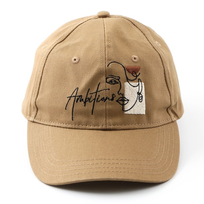 Кепка женская Ambitious, цвет бежевый, р-р 56 Кепка женская Ambitious, цвет бежевый, р-р 56