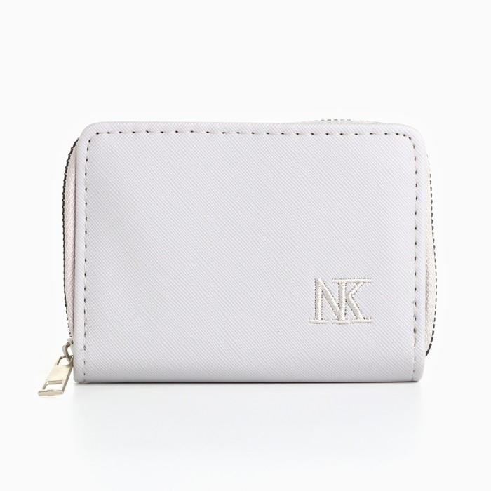 Кошелёк женский NK, 12х8 см, цвет серый