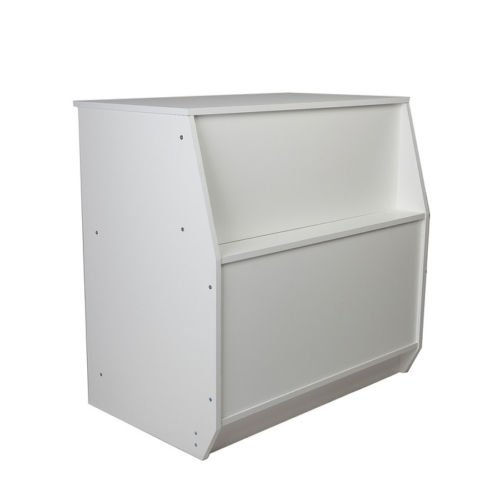 Прилавок рабочий из ЛДСП, 90&times;55&times;90 см, цвет белый